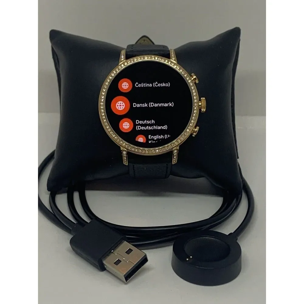 Fossil Gen 4 Authentic Digital Dial Smart Watch Custom Band FTW6011 QT476